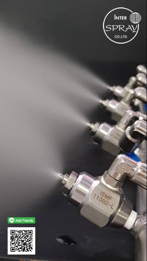 Interspray Header Spray Fine MistMist : ISMF-ST,ลดความร้อน พ่นเครื่องงานแม่พิมพ์ ลดกลิ่น,INTERSPRAY,Tool and Tooling/Other Tools