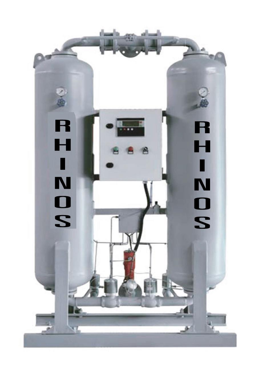 Rhinos RSXW Heatless Desiccant Air Dryer,Desiccant Air Dryer Adsorption Air Dryer,Rhinos,Machinery and Process Equipment/Dryers