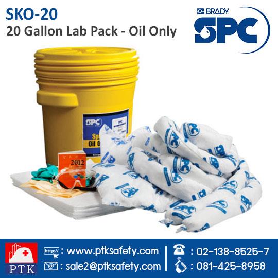 วัสดุดูดซับแบบ 20 Gallon Lab Pack SKO-20,absorbents,วัสดุดูดซับสารเคมี,วัสดุดูกซับฉุกเฉิน,วัสดุดูดน้ำมัน,SPC,Chemicals/Absorbents