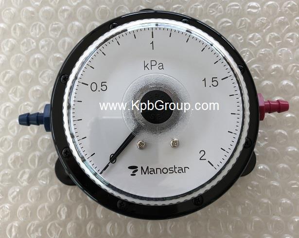 MANOSTAR Low Differential Pressure Gauge WO81FN2E (New),WO81, WO81FN2E, MANOSTAR, YAMAMOTO, Gauge, Pressure Gauge, Differential Pressure Gauge,MANOSTAR,Instruments and Controls/Gauges