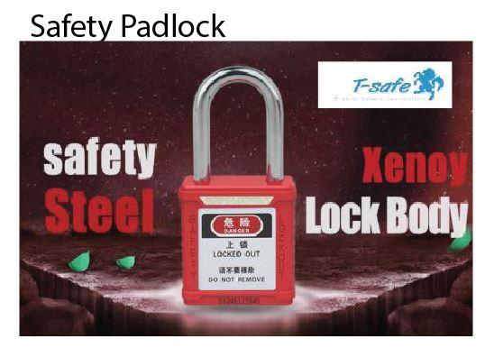 Lockout Tagout Safety padlock Steel ,อุปกรณ์ล็อคนิรภัย / safety padlock / safety logo / แม่กุญแจล็อคนิรภัย/lockout tagout/masterlock/brady,T-Safe,Hardware and Consumable/Locks