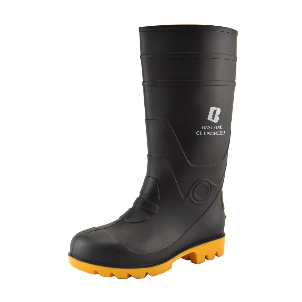 รองเท้าบู๊ทยางหัวเหล็ก พื้นเหล็ก (ZSHDB1),รองเท้าบูทเซฟตี้ รองเท้าบูทหัวเหล็ก,BEST ONE,Plant and Facility Equipment/Safety Equipment/Foot Protection Equipment