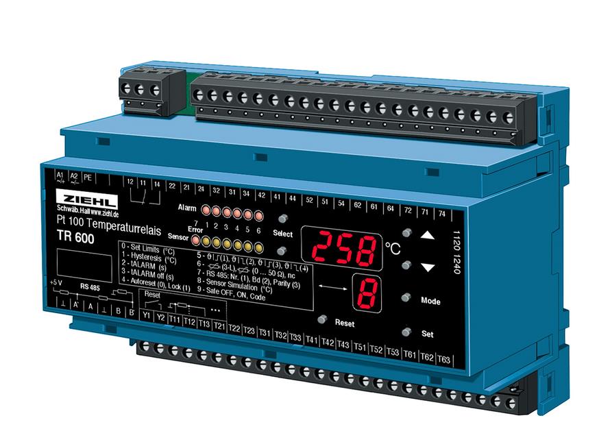 Ziehl TR 600 PT100 Sensor,Temperature Controller, RT100, Probe, Thermocouple, Ziehl, TR 600, RTD Sensor,ZIEHL,Instruments and Controls/Probes