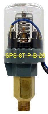 SANWA DENKI Pressure Switch SPS-8T-PB-20, ON/3.0MPa, OFF/2.4MPa, R3/8, Brass,SPS-8T-P, SPS-8T-PB-20, SANWA, SANWA DENKI, Pressure Switch,SANWA DENKI,Instruments and Controls/Switches