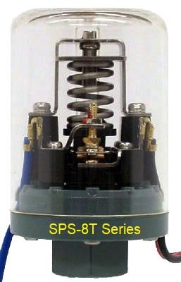 SANWA DENKI Pressure Switch SPS-8T Series,SPS-8T, SPS-8T-A, SPS-8T-B, SPS-8T-C, SPS-8T-D, SANWA, SANWA DENKI, Pressure Switch,SANWA DENKI,Instruments and Controls/Switches