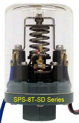 SANWA DENKI Pressure Switch SPS-8T-SD, ZDC2 Series,SPS-8T-SD, SPS-8T-SD-A, SPS-8T-SD-B, SPS-8T-SD-C, SPS-8T-SD-D, SPS-8T-SD-E, SANWA, SANWA DENKI, Pressure Switch,SANWA DENKI,Instruments and Controls/Switches