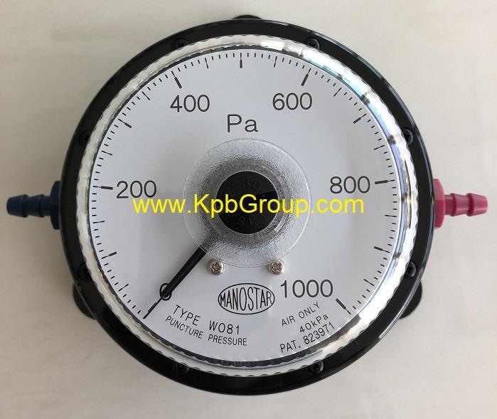 MANOSTAR Low Differential Pressure Gauge WO81FN1000D