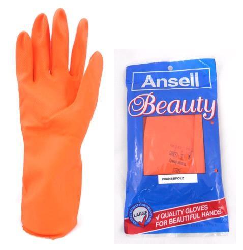 ถุงมือยางสีส้ม ,ถุงมือยางสีส้ม ,Ansell,Plant and Facility Equipment/Safety Equipment/Gloves & Hand Protection