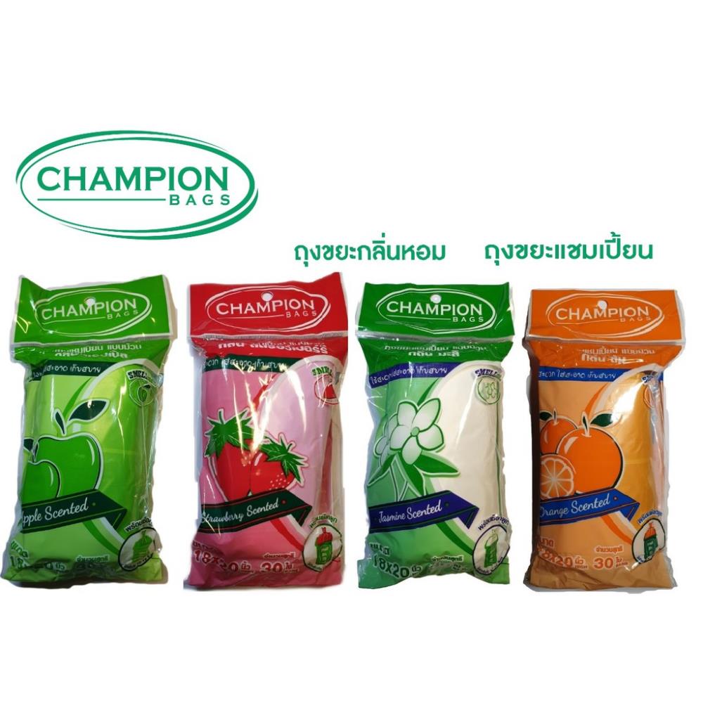 ถุงขยะแชมเปี้ยน แบบม้วน,ถุงขยะแชมเปี้ยน แบบม้วน,CHAMPlON  BASS,Materials Handling/Bags