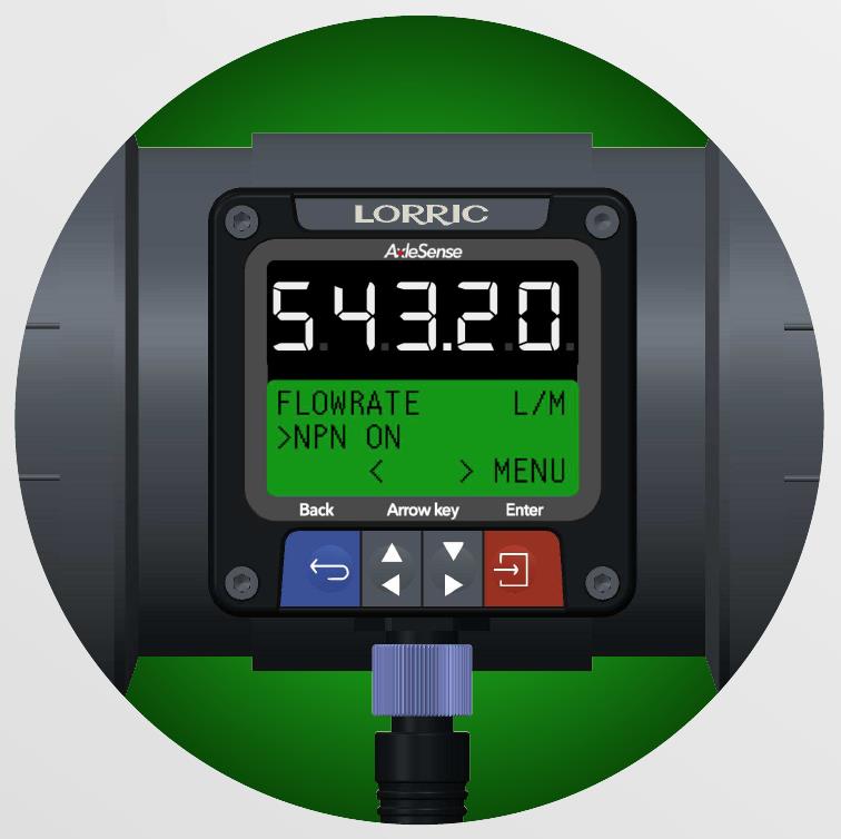 LORRIC Paddlewheel AxleSense Flow Meter,flow meter,LORRIC,Instruments and Controls/Flow Meters