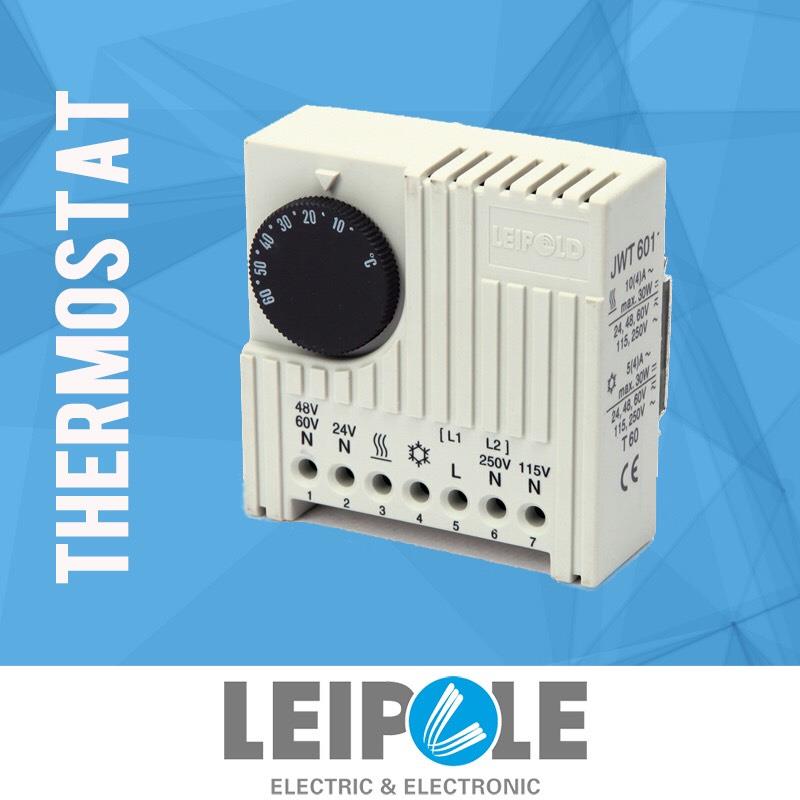 Thermostat,LEIPOLE, Thermostats, fan cabinet, fan filter,LeiPole,Instruments and Controls/Thermostats