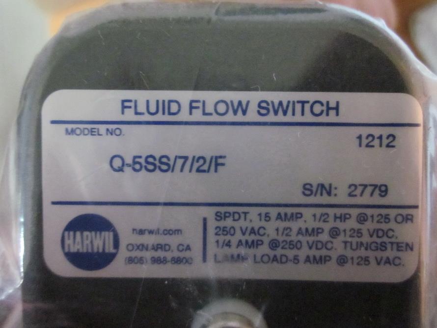 Q-5SS Fluid Flow Switch(Harwil),Fluid Flow Switch, Oil Flow Switch, Oil Switch Control, Harwil, Q-5SS,Harwil,Automation and Electronics/Automation Equipment/General Automation Equipment