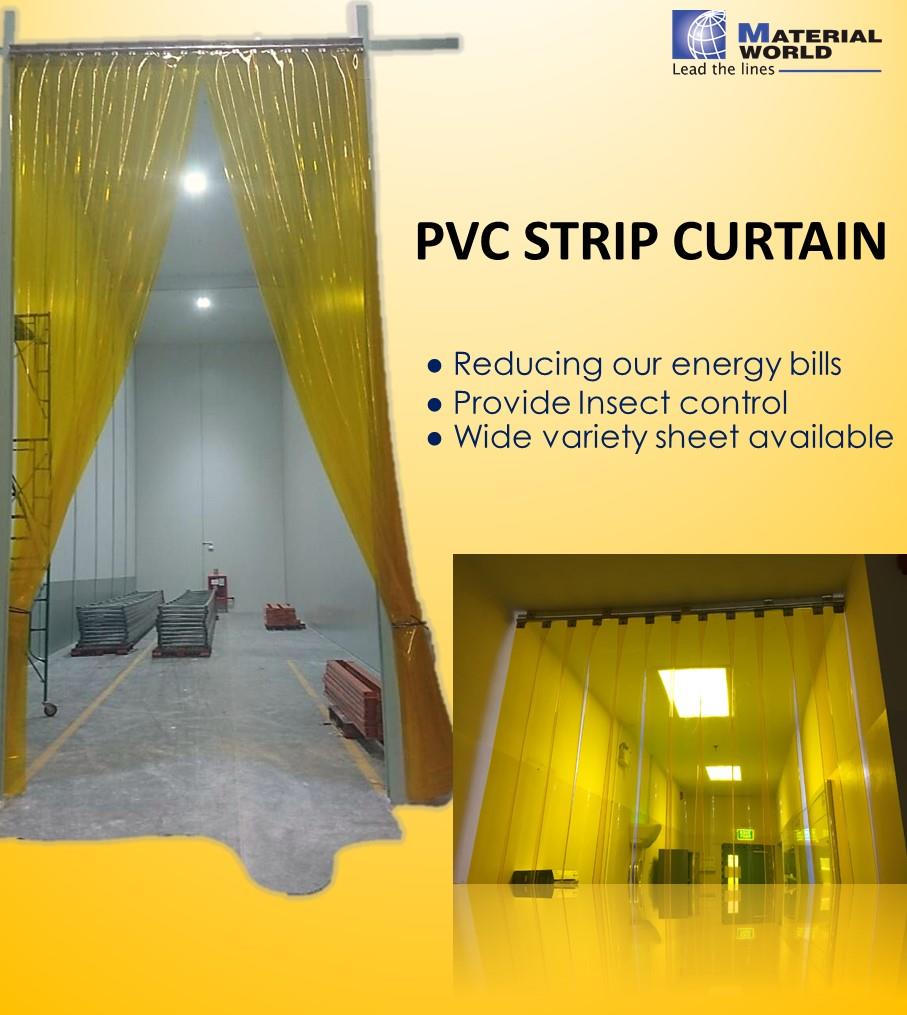 PVC Strip Curtain ม่านริ้วพลาสติก PVC