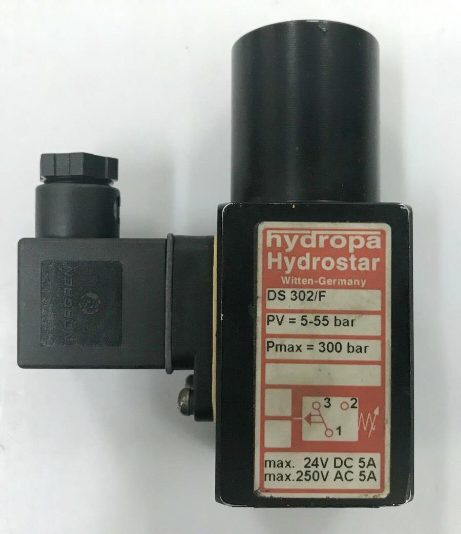 Hydropa DS 302 Pressure Switch,Pressure Switch, Pressure Control, Hydraulic Pressure Switch, Hydropa, DS 302/F, Oil Pressure Switch, ,Hydropa,Instruments and Controls/Inspection Equipment