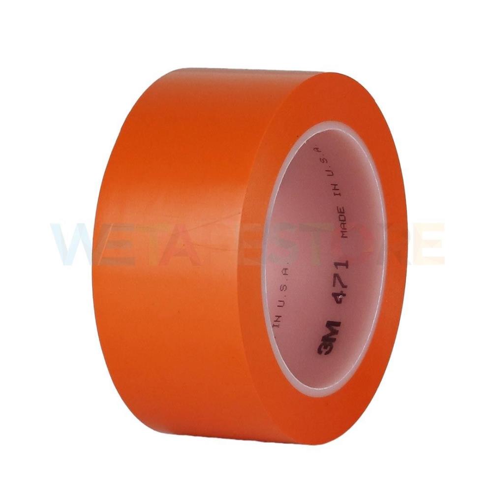 3M 471 Orange เทปไวนิลตีเส้นพื้น สีส้ม,3M, 471, Blue, เทปไวนิล, เทปตีเส้นพื้น, เทปแบ่งเขต, เทปบังพ่นสี, สีส้ม,3M,Sealants and Adhesives/Tapes