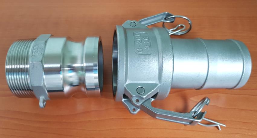 Quick coupling 2 inch SS316 เกลียวประปา,ข้อต่อสวมเร็ว Quick Coupling,,Pumps, Valves and Accessories/Hose