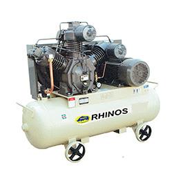 ปั๊มลมลูกสูบ Rhinos Industrial Air Compressor,piston air compressor,Rhinos,Machinery and Process Equipment/Compressors/Air Compressor