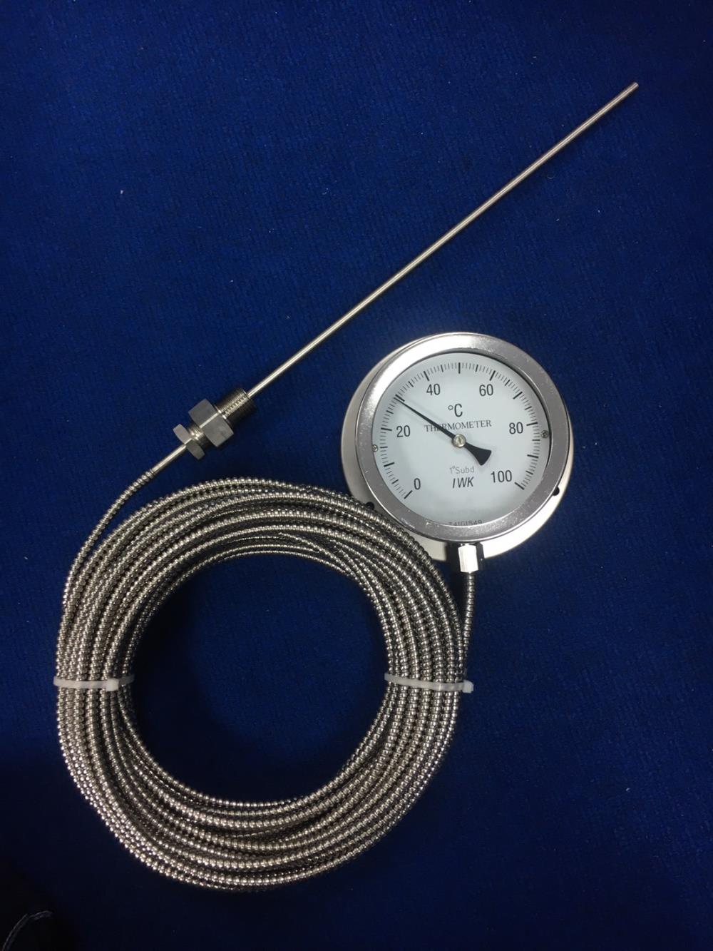 Filled  Temperature Gauge ,filled type Temperature, temperature,oil filled temperature gauge,gauge,IWAKO,Instruments and Controls/Gauges