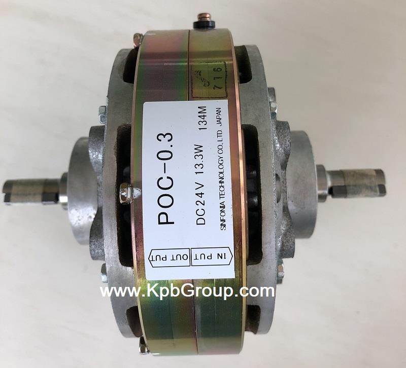 SINFONIA Particle Clutch POC-0.3,POC-0.3, SINFONIA POC-0.3, SHINKO POC-0.3, Particle Clutch POC-0.3, Powder Clutch POC-0.3, SINFONIA, SHINKO, Particle Clutch, Powder Clutch,SINFONIA,Machinery and Process Equipment/Brakes and Clutches/Clutch