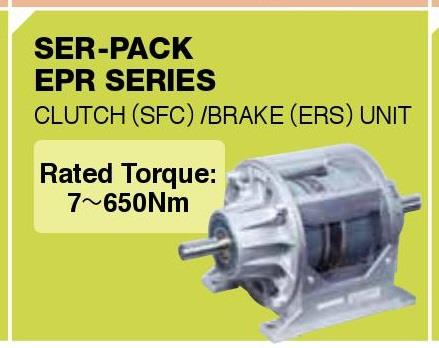 SINFONIA Electromagnetic Clutch/Brake Unit EPR Series,EPR-250A, EPR-400A, EPR-501A, EPR-650A, EPR-825A, EPR-1225A, SINFONIA, SHINKO, Clutch & Brake Unit, Electromagnetic Clutch/Brake Unit,SINFONIA,Machinery and Process Equipment/Brakes and Clutches/Clutch
