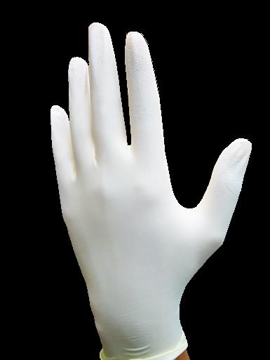 ถุงมือยาง มีแป้ง ถูกที่สุด ศรีตรังโกลฟส์ ถุงมือศรีตรัง ถุงมือแพทย์ ถุงมืออเนกประสงค์ กล่องสีม่วง 100 ชิ้น/กล่อง