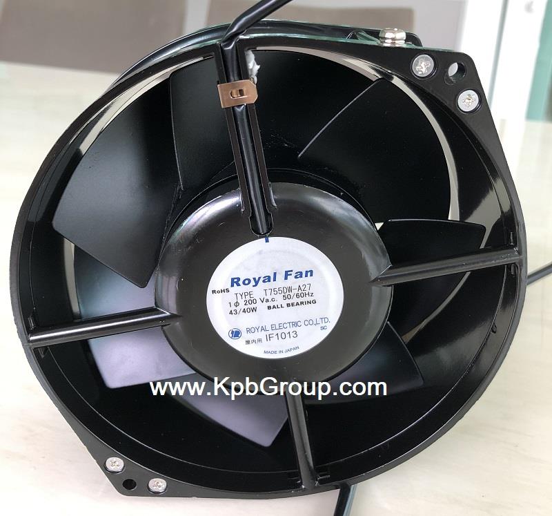 ROYAL Electric Fan T755DW-A27,T755DW-A27, ROYAL, Fan, Electric Fan, Cooling Fan, Axial Fan, ROYAL Fan,ROYAL,Machinery and Process Equipment/Industrial Fan