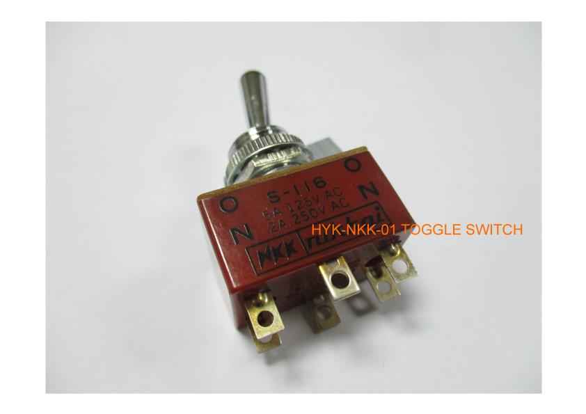 NKK Switche S116 ,NKK,TOGGLE SWITCH,S116,Toggle Switches,NKK,Instruments and Controls/Switches