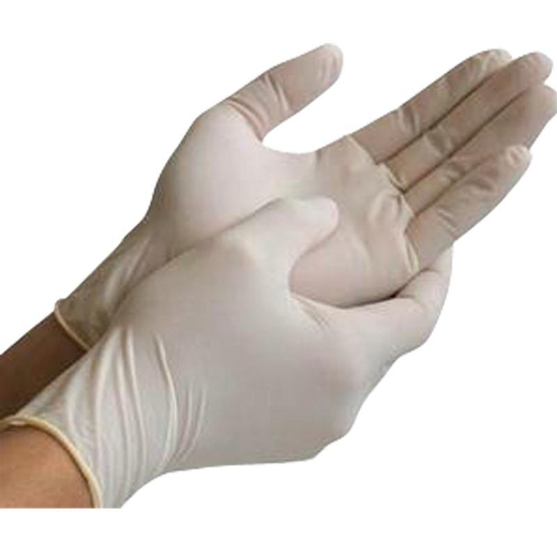 ถุงมือยาง ไม่มีแป้ง ถุงมือซาโตรี่ Satory ถุงมือตรวจโรค ถุงมือแพทย์ สำหรับคนแพ้ง่าย กล่องสีส้ม 100 ชิ้น/กล่อง