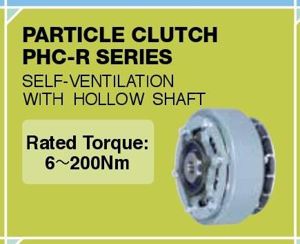 SINFONIA Particle Clutch PHC-R Series,PHC-0.6R, PHC-1.2R, PHC-2.5R, PHC-5R, PHC-10R, PHC-20R, SINFONIA, SHINKO, Particle Clutch, Powder Clutch, Magnetic Clutch, Electric Clutch, Electromagnetic Clutch,SINFONIA,Machinery and Process Equipment/Brakes and Clutches/Clutch
