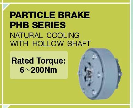 SINFONIA Particle Brake PHB Series,PHB-0.6, PHB-1.2, PHB-2.5, PHB-5, PHB-10, PHB-20, SINFONIA, SHINKO, Particle Brake, Powder Brake, Magnetic Brake, Electric Brake, Electromagnetic Brake,SINFONIA,Machinery and Process Equipment/Brakes and Clutches/Brake