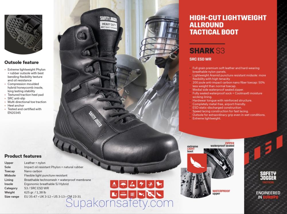 รองเท้าTACTICAL ,รองเท้ายุทธวิธี,Safety Jogger,Plant and Facility Equipment/Safety Equipment/Foot Protection Equipment