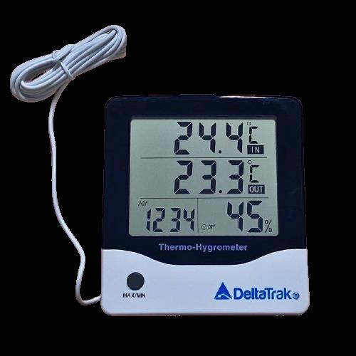 Delta Trak Jumbo Display Thermo-hygrometer Model 13307X,Thermometer/เครื่องมือวัดอุณหภูมิ/เทอร์โมมิเตอร์/ไฮโกรมิเตอร์/Hygrometer/Digital Thermometer/เครื่องวัดอุณหภูมิความชื้น ,Delta Trak,Instruments and Controls/Thermometers