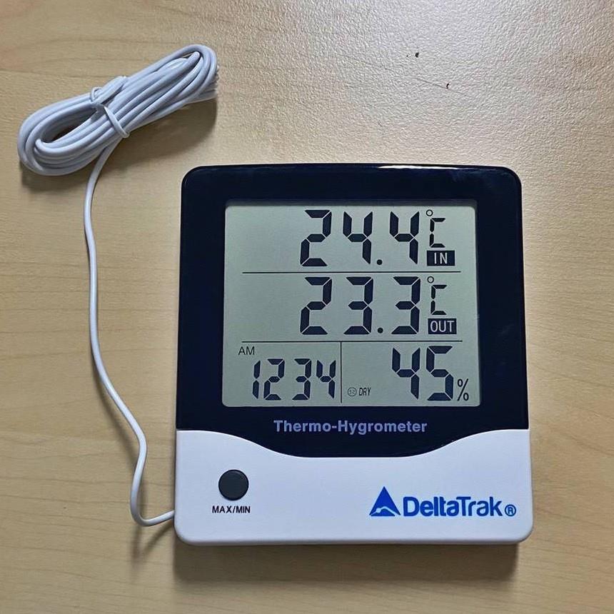 Delta Trak Jumbo Display Thermo-hygrometer Model 13307X