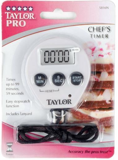 Taylor 5816N Chef's Timer and Stopwatch นาฬิกาจับเวลา
