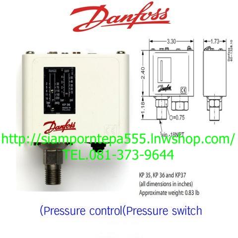 KP36 Danfoss Pressure Switch ตั้ง Pressure 2-14 bar 30-200 psi Diff 0.7-4 bar Port 1/4" แข็งแรง ทนทาน ส่งฟรีทั่วประเทศ,KP36 "Danfoss" Pressure Switch,KP36 "Danfoss" Pressure Switch ตั้ง Pressure 4-12 bar,KP36 "Danfoss" Pressure Switch ตั้ง Pressure 30-200 psi,KP36 "Danfoss" Pressure Switch ตั้ง Diff 0.7-4 bar Port 1/4",KP36 "Danfoss" Pressure Switch,Instruments and Controls/Switches