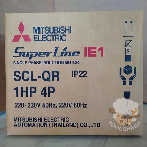มอเตอร์ mitsubishi รุ่น SCL-QR ขนาด 1HP (4P)