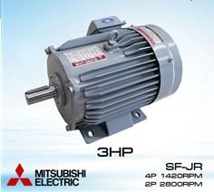 มอเตอร์ไฟฟ้า MITSUBISHI SF-JR-3HP,mitsubishi   มอเตอร์ไฟฟ้า  มอเตอร์มิตซู,MITSUBISHI,Machinery and Process Equipment/Engines and Motors/Motors
