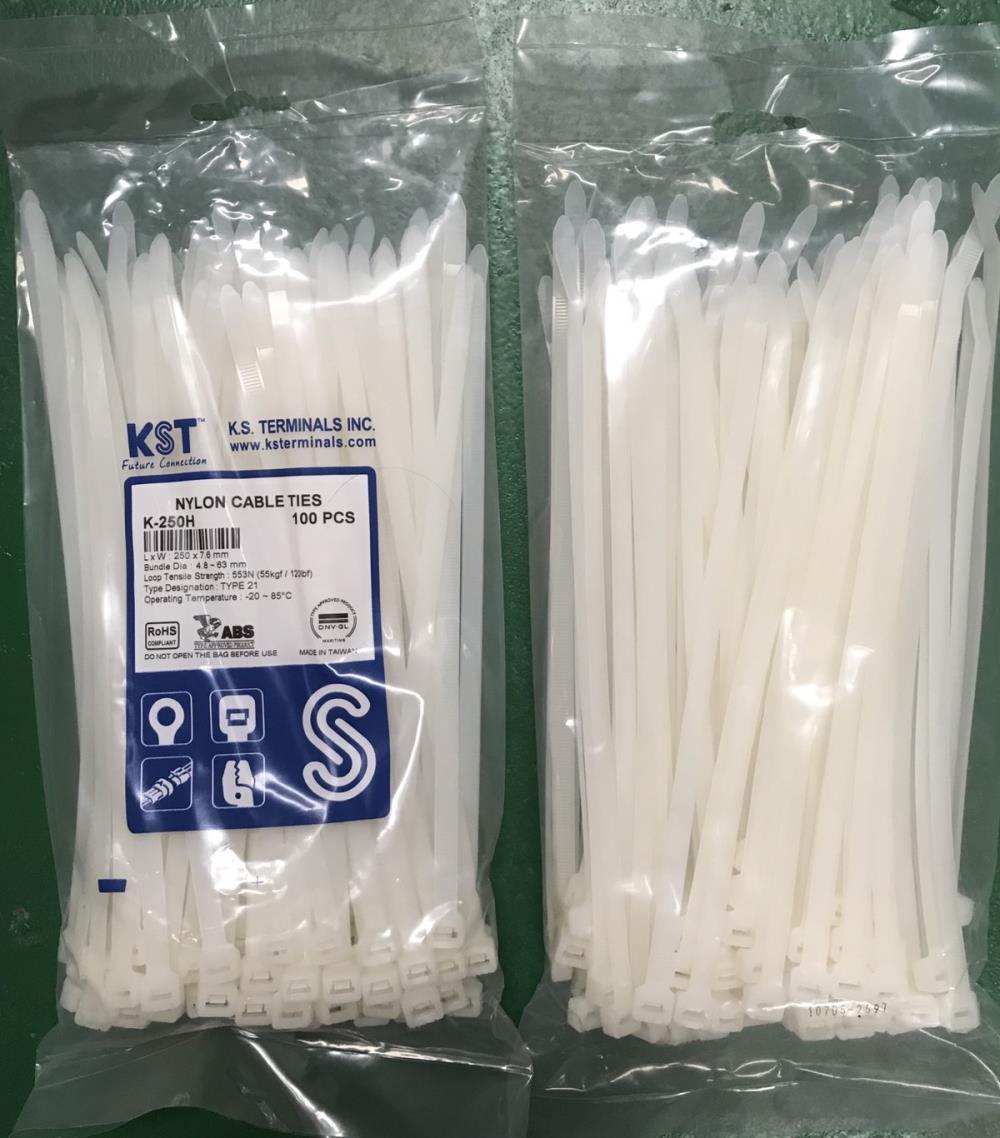 K-250H cable ties 10" ,CABLE TIES,KST,Materials Handling/Cable Ties