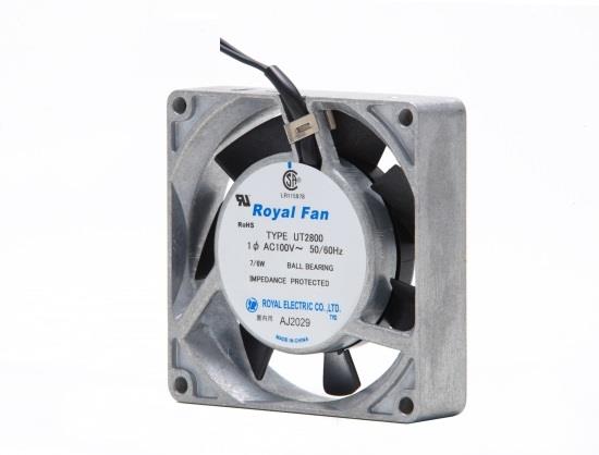 ROYAL Electric Fan UT2802,UT2802, ROYAL, ROYAL Fan, Electric Fan, Cooling Fan, Axial Fan, Industrial Fan, พัดลมระบายความร้อน, พัดลมระบายอากาศ,ROYAL,Machinery and Process Equipment/Industrial Fan