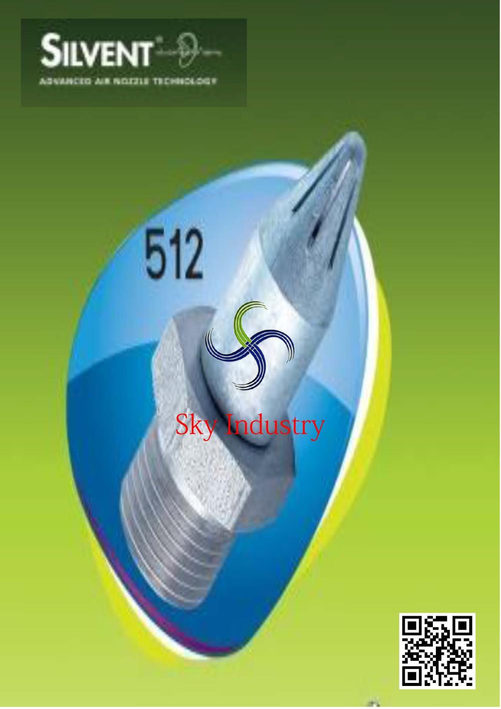 Cone Air Nozzles No.512,slot nozzles.,Silvent,Industrial Services/Advertising