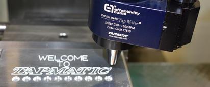 Marking Head on CNC Machine หัวทำเครื่องหมายผิวงานบนเครื่องซีเอ็นซี