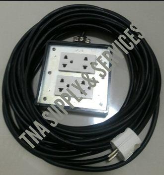 ปลั๊กสายไฟ VCT 2 x 1.5 ความยาว 100 เมตร 4 & 6 ช่องเสียบ,ปลั๊กพ่วง ปลั๊กไฟ สายไฟ ปลั๊กพ่วงสนาม ราคาถูก คุณภาพดี มอก.,TNA,Electrical and Power Generation/Electrical Components/Cable