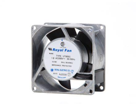 ROYAL Electric Fan UT801C,UT801C, ROYAL, ROYAL Fan, Electric Fan, Cooling Fan, Axial Fan, Industrial Fan, พัดลมระบายความร้อน, พัดลมระบายอากาศ,ROYAL,Machinery and Process Equipment/Industrial Fan