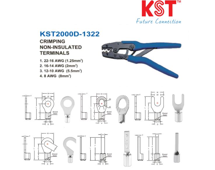 KST2000D-1322,เครื่องย้ำหางปลา,KST,Tool and Tooling/Cutting Tools