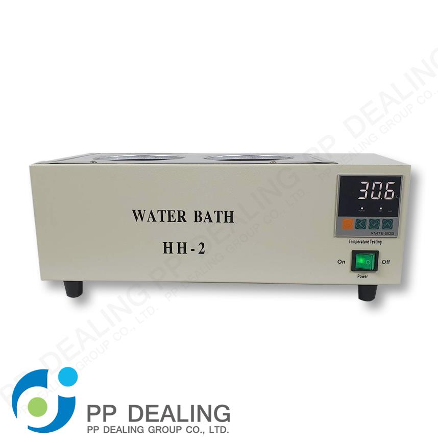 Water Bath อ่างควบคุมอุณหภูมิ รุ่น HH-2 Temp.range RT-100c Working Size 30x16x12cm.