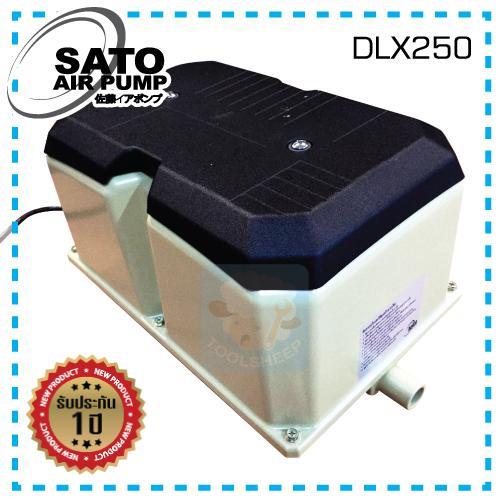 ปั๊มลม (Air pump) Sato รุ่น DLX250,เครื่องเติมอากาศ, air pump, ปั๊มลม,Sato,Pumps, Valves and Accessories/Pumps/Air Pumps