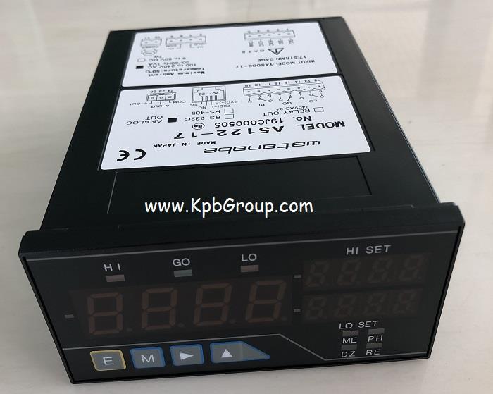 WATANABE (ASAHI KEIKI) Load Cell Meter A5122-17,A5122-17, WATANABE, ASAHI, ASAHI KEIKI, Load Cell Meter, Digital Meter, Panel Meter,WATANABE,Instruments and Controls/Meters