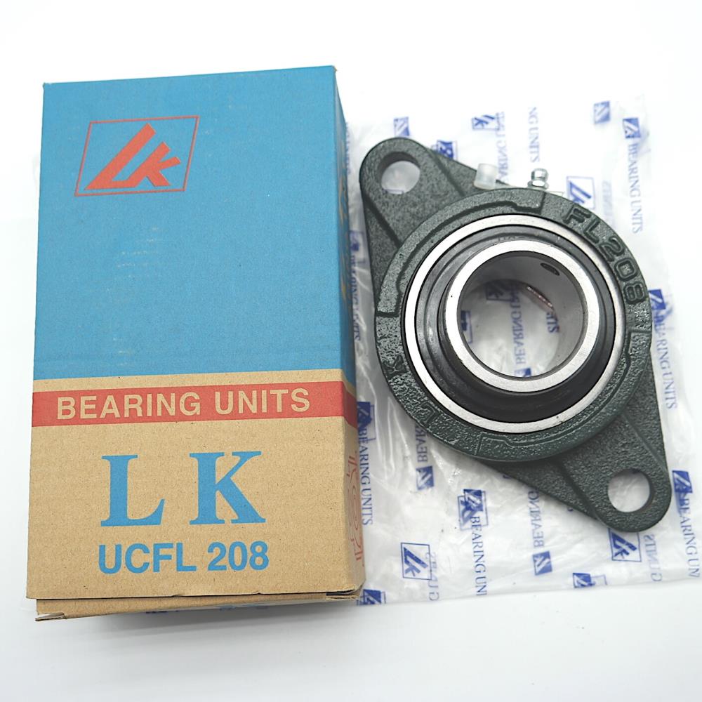 UCFL208 เพลา 40 มิลลิเมตร  LK BEARING UNIT ลูกปืนคุณภาพสัญชาติจีน  ,UCFL208,LK,Machinery and Process Equipment/Bearings/General Bearings
