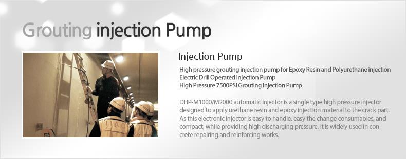 เครื่องยิงโฟม Injection Foam Pressure สเปค 9999 ( Single Line Injection Grouting Pump) แบบใช้ไฟฟ้า