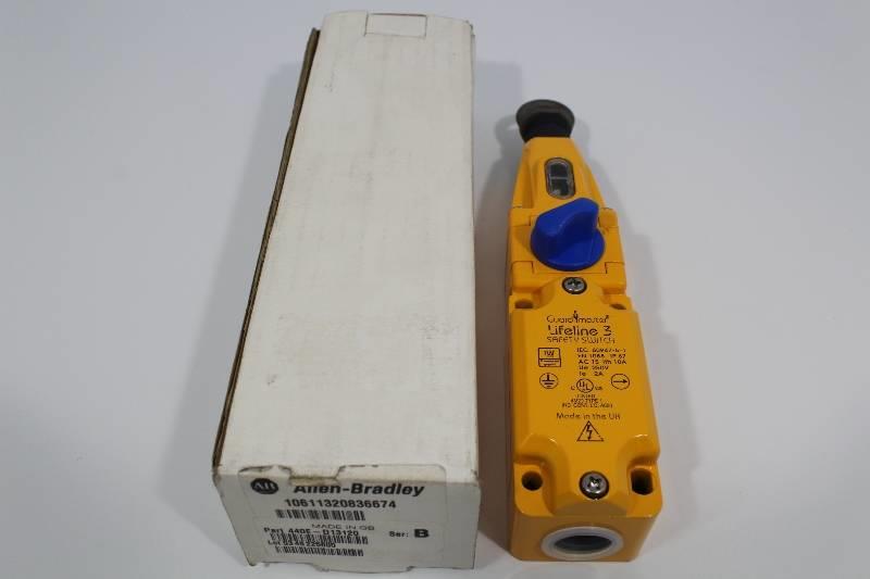 Allen Bradley 440E-D Cable Pull Switch,Switch Control, Safety Switch, Pull Wire Switch, Cable Pull Switch, Limit Switch, Pull Cord Switch, Emergency Pull Wire Switch, Steute,Allen-Bradley,Automation and Electronics/Automation Systems/Factory Automation